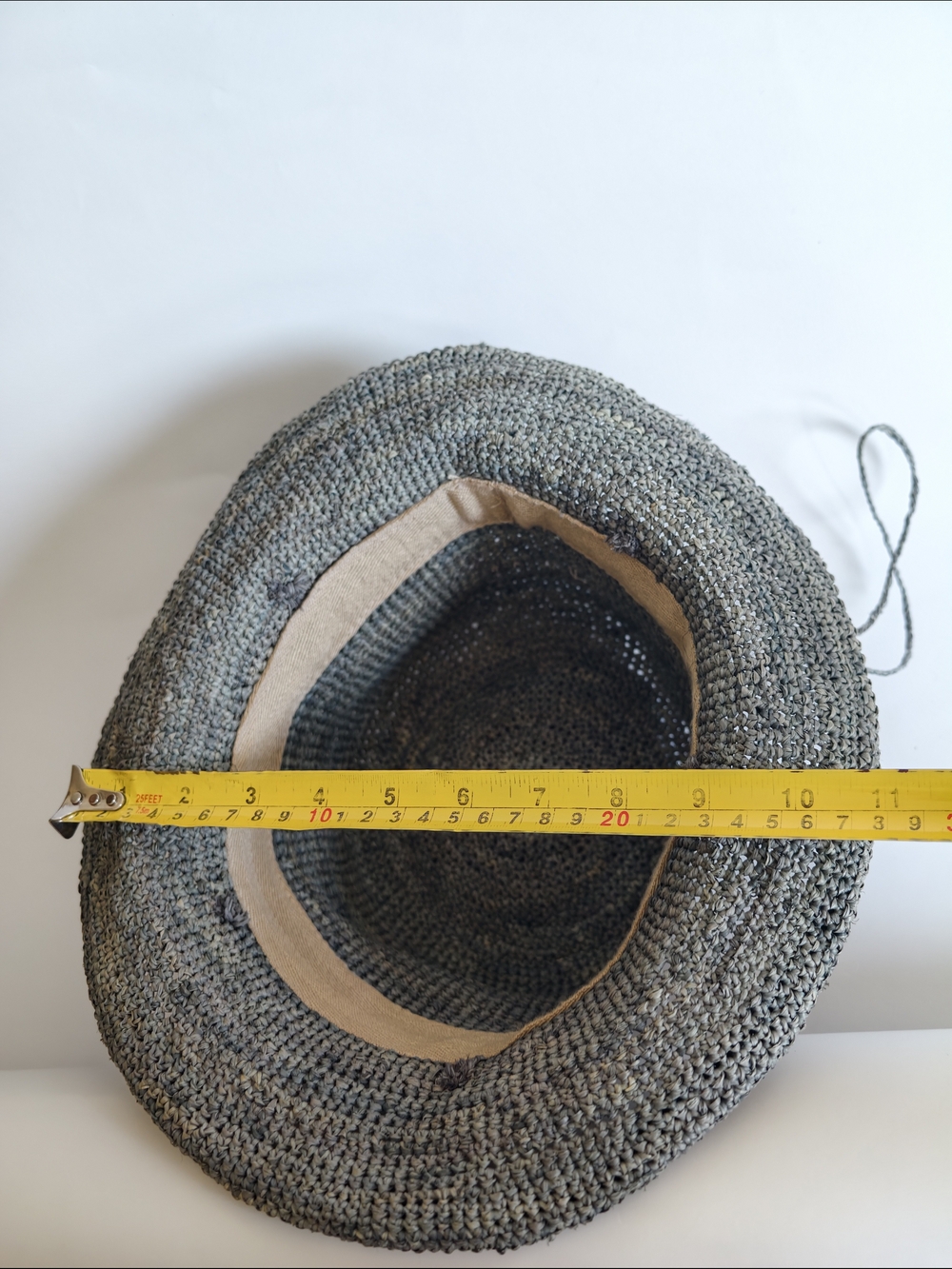 Handmade Raffia Straw Sun Hat - Picture 7 of 8